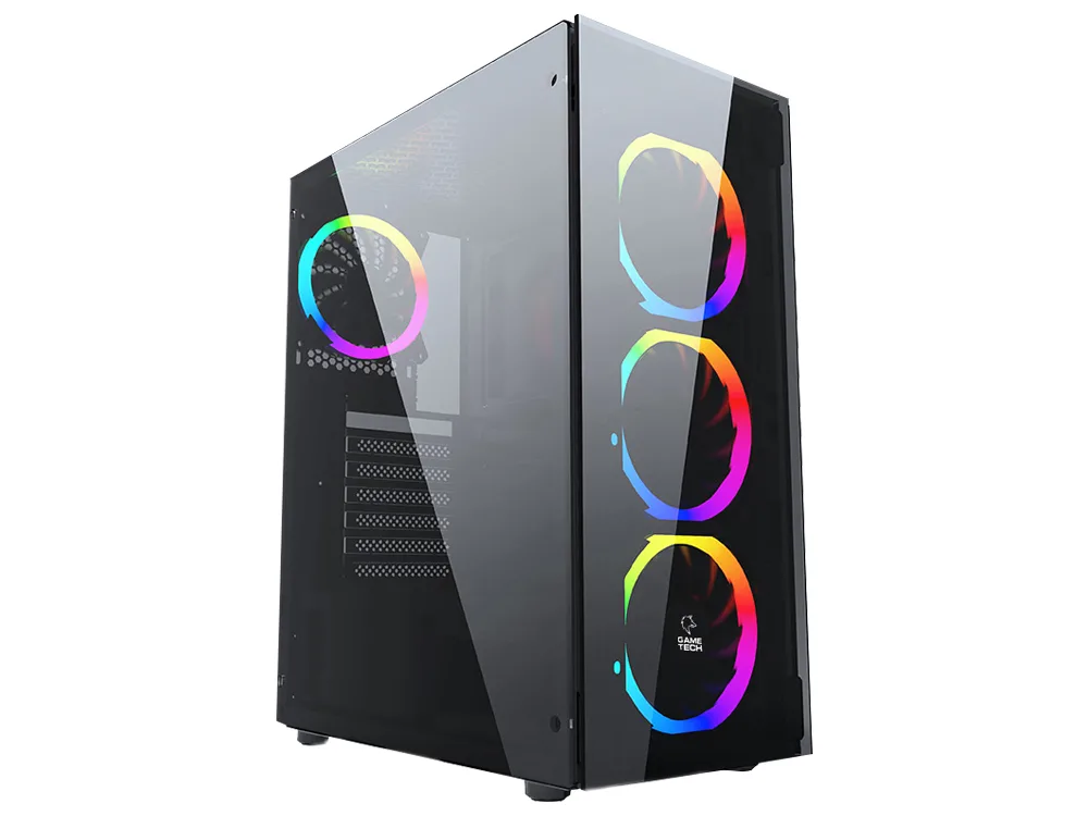 GAMETECH ARES RAINBOW 4X120MM FAN GAMING OYUNCU KASASI