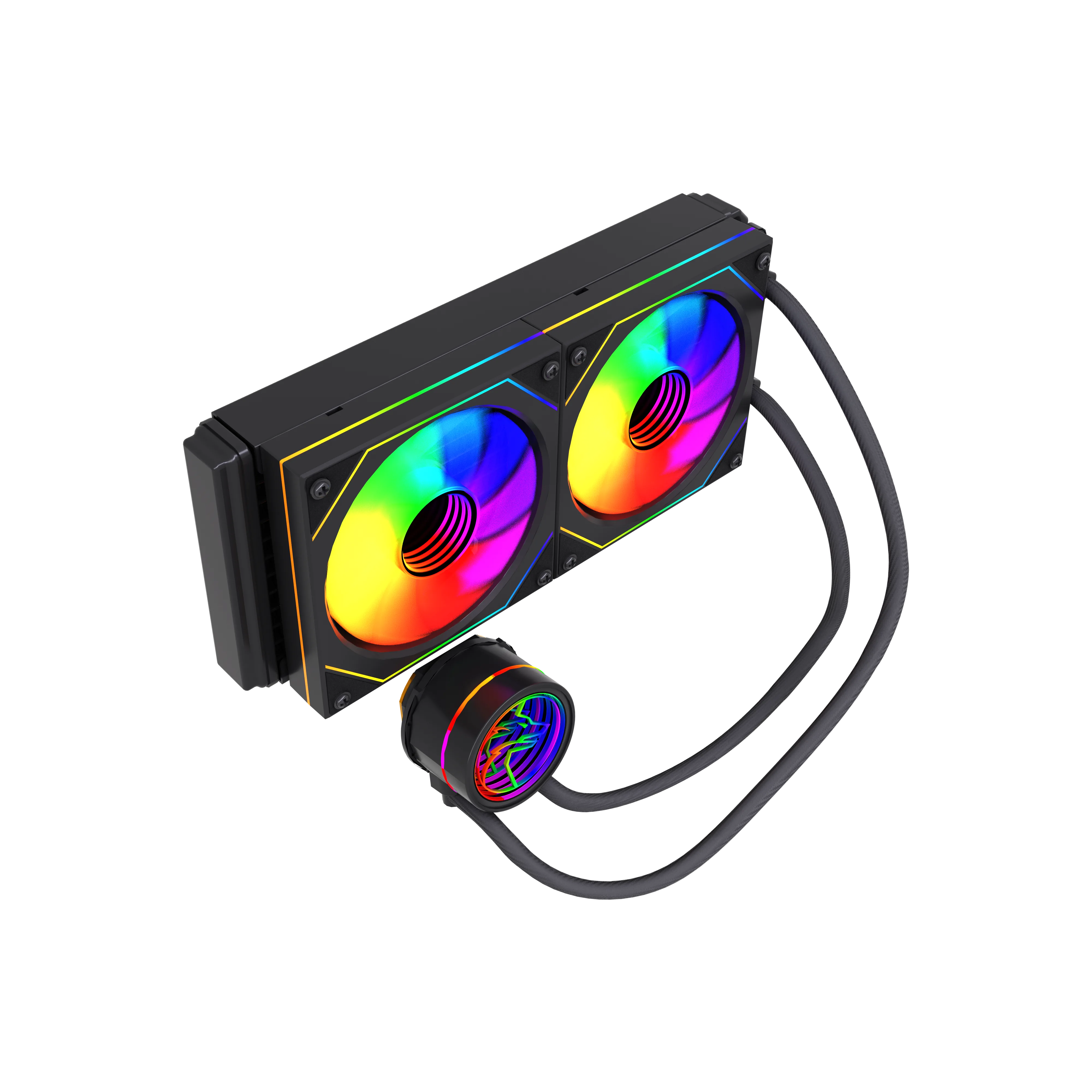 Gametech AHD240B Hydra240mm Siyah Argb Sıvı Soğutma Sistemi