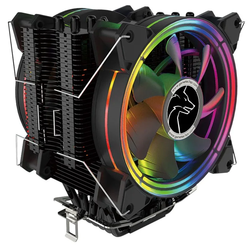 GAMETECH Freezer PRO HD120 2x12cm Intel & AMD Uyumlu 800/2000Rpm Fanlı 6x Isı Borusu İşlemci Soğutucusu 220 W TDP