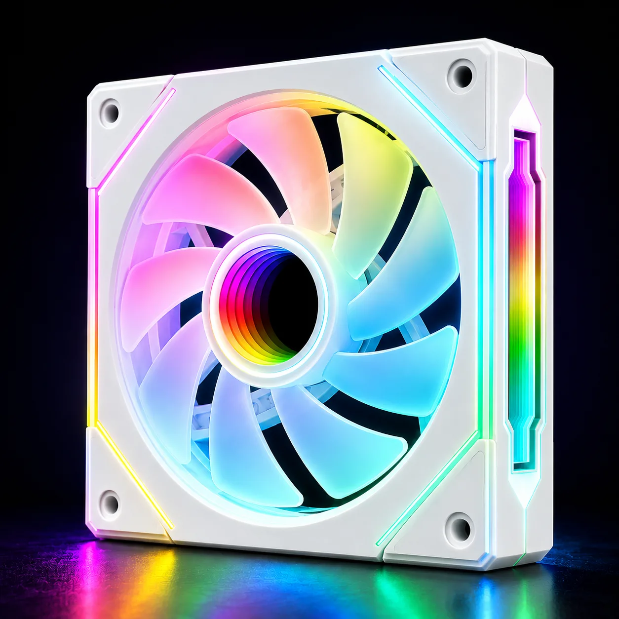 GAMETECH ARGB AYNA PRİME V2 FAN BEYAZ